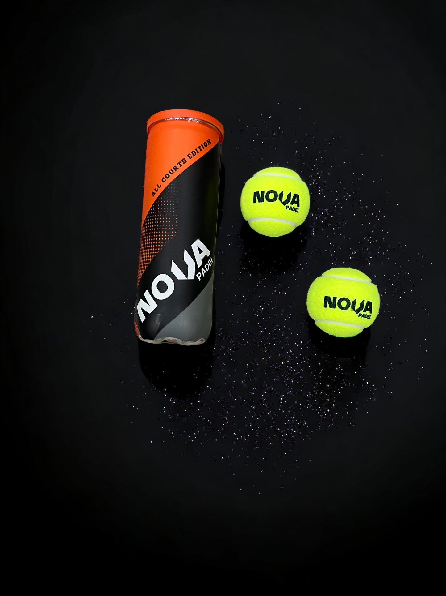 1 Tubo - Nova Padel Balls - All Courts Edition